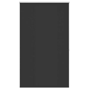 vidaXL Rullegardin m&oslash;rklegging 84,4x175 cm Stoffbredde 80 cm svart