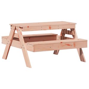 vidaXL Piknikbord for barn 88x97x52 cm heltre douglasgran