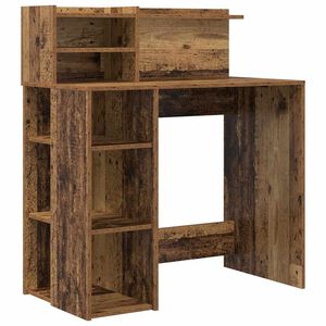 vidaXL Skrivebord Gamle tre Konstruert tre 90 x 48 x 101,5 cm