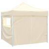 vidaXL Partytelt Krem 291 x 291 x 315 cm Oxford Stoff