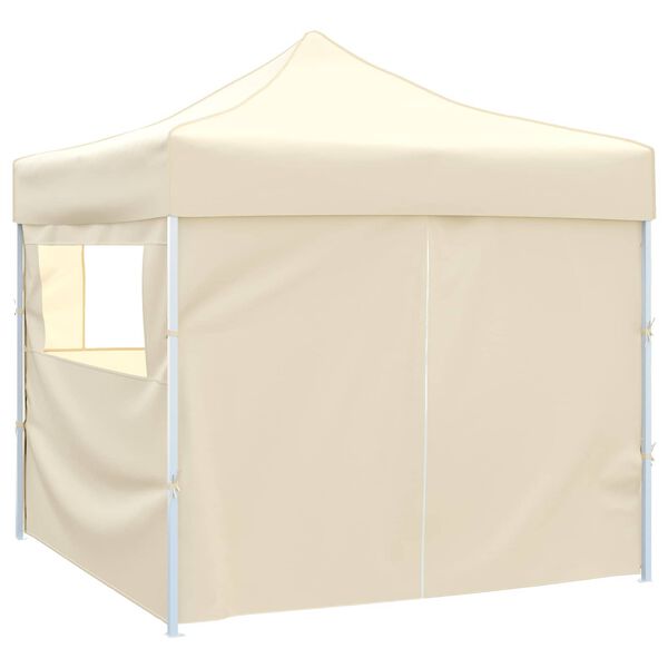 vidaXL Partytelt Krem 291 x 291 x 315 cm Oxford Stoff