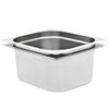vidaXL Gastronormbeholdere 2 stk GN 1/2 150 mm rustfritt st&aring;l