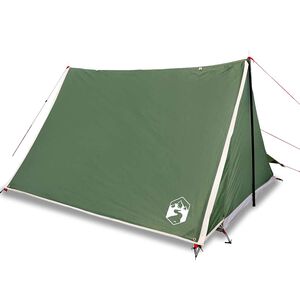 vidaXL Campingtelt 2 personer gr&oslash;nn vanntett