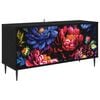 vidaXL TV-skap KIEL 102 x 33 x 51 cm Svart eik Konstruert tre