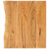 vidaXL Topplate til baderomsm&oslash;bler heltre akasie 58x52x3,8 cm