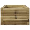 vidaXL Plantekasse 110x40x26,5 cm impregnert furu