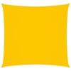 vidaXL Solseil oxfordstoff kvadratisk 2,5x2,5 m gul