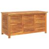 vidaXL Putekasse med lameller 113x50x56 cm heltre akasie