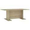 vidaXL Salongbord sonoma eik 103,5x60x40 cm konstruert tre