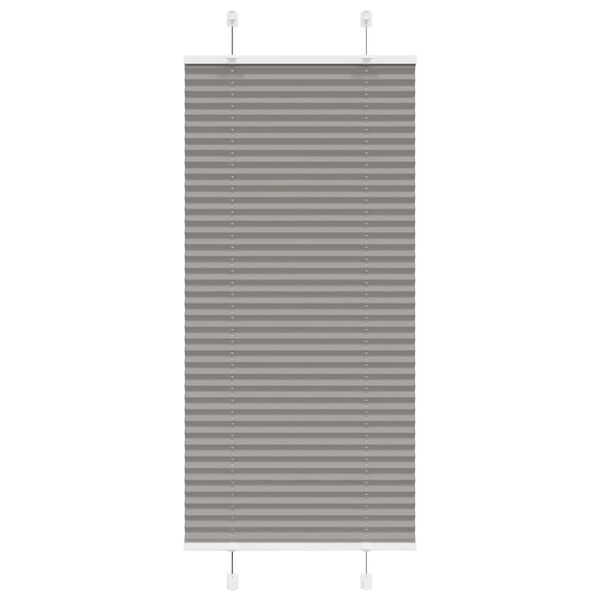 vidaXL pliss&eacute;gardin antrasitt 60x100 cm Stoff Bredde 59,4 cm Polyester
