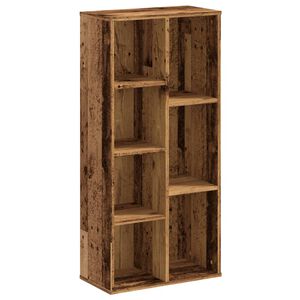 vidaXL Bokhylle gammelt tre 50x25x105 cm konstruert tre