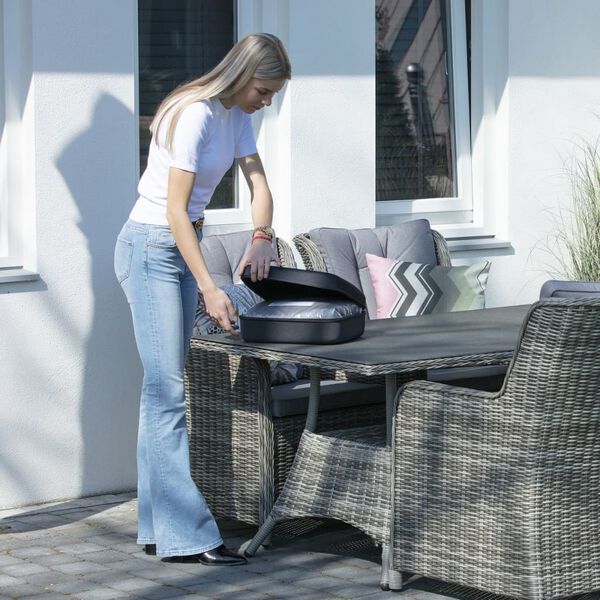 Madison Trekksett til hagesofa 205x100x70cm gr&aring;