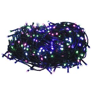 vidaXL LED-strenglys med 150 lysdioder pastell flerfarget 15 m PVC