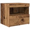 vidaXL Nattbordskap Gammelt tre 50 x 40 x 45 cm Konstruert tre