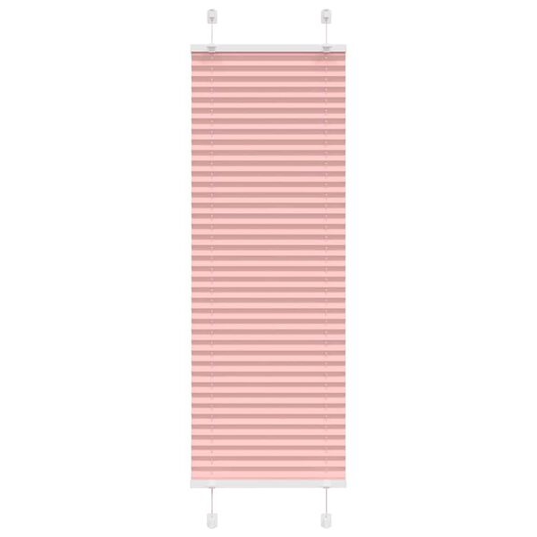 vidaXL pliss&eacute;gardin Rosa 45x150 cm Stoff Bredde 44,4 cm Polyester