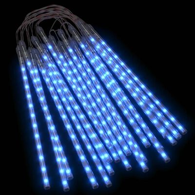 vidaXL 20stk Meteorlys 30 cm blå 480 LED innendørs og utendørs