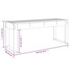 vidaXL Hagebenk honningbrun 110x38x45 cm heltre furu