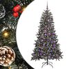 vidaXL Kunstig juletre med 300 LED gr&oslash;nn 180 cm PVC og plast og st&aring;l