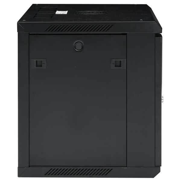 vidaXL Nettverksskap 9U veggmontert 19" IP20 600x450x510 mm