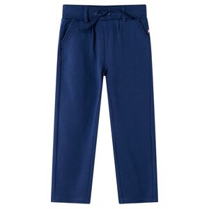 Barnebukser med snor marinebl&aring; 92