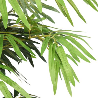 vidaXL Kunstig bambustre 500 blader 80 cm grønn