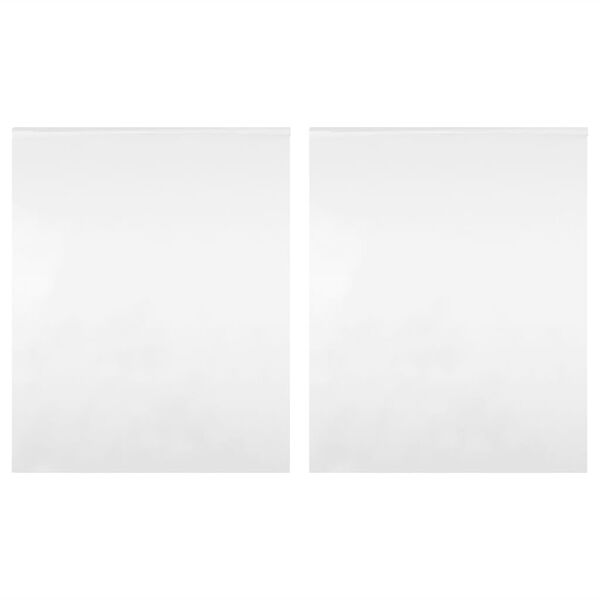 vidaXL Speilfilmer 2 stk selvklebende 90x100 cm PET