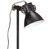 vidaXL Skrivebordslampe 25 W svart 15x15x55 cm E27