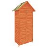 vidaXL Hageredskapsbod brun 89x52,5x175 cm heltre furu