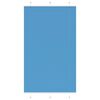 vidaXL Plisségardin Blå 120x200 cm Stoffbredde 119,4 cm Polyester