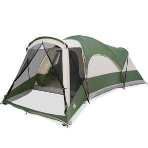 vidaXL Tunneltelt for camping 8 personer gr&oslash;nn vanntett