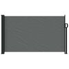 vidaXL Uttrekkbar sidemarkise antrasitt 117x300 cm