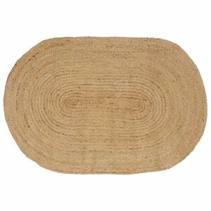 vidaXL Omr&aring;detepper Naturlig 205 x 305 cm Jute