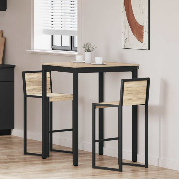 vidaXL Spisebord Konstruert tre