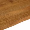 vidaXL Bordplate 100x80x3,8 cm naturlig kant heltre mango