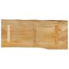 vidaXL Bordplate 80x40x3,8 cm naturlig kant heltre mango