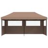 vidaXL Partytelt Brun 292 x 580 x 315 cm Oxford Stoff