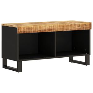 vidaXL TV-benk 85x33x43,5 cm heltre mango