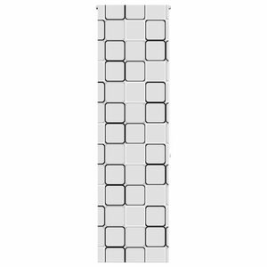 vidaXL Dusjrullgardin 60x240 cm Stoff Bredde 56 cm