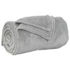 vidaXL Kastepledd 6 pcs Gr&aring; 240 x 270 cm Fleece