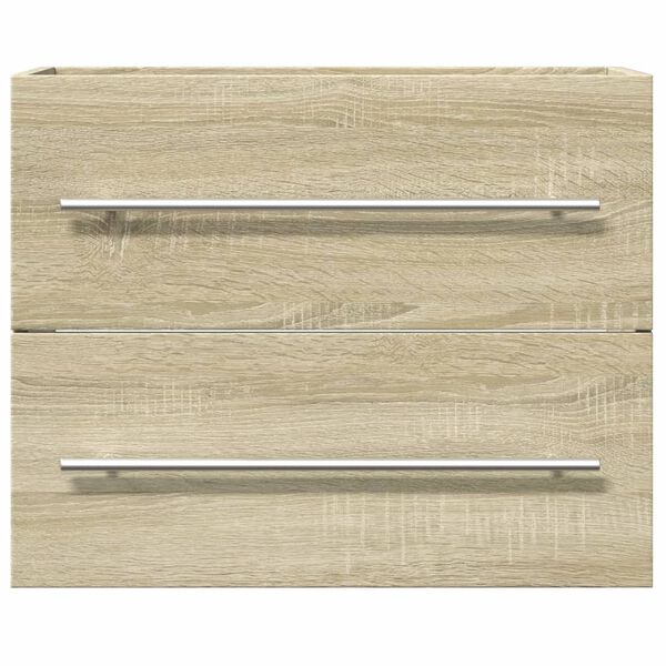 vidaXL Servantskap sonoma eik 60x38,5x48 cm sponplate