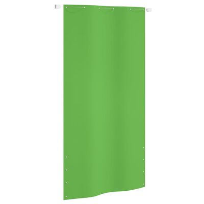 vidaXL Balkongskjerm lysegrønn 120x240 cm oxfordstoff