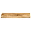 vidaXL Bordplate 90x40x3,8 cm naturlig kant grovt heltre mangotre