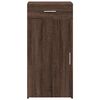 vidaXL Skjenk brun eik 45x42,5x93 cm konstruert tre