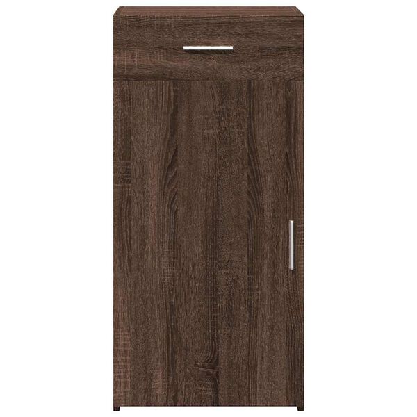 vidaXL Skjenk brun eik 45x42,5x93 cm konstruert tre