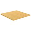 vidaXL Bordplate 80x80x2,5 cm bambus