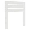 vidaXL Hodegavl Hvit 100 cm Konstruert tre