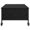 vidaXL Kaffebord Svart Eik 91 x 55 x 32 cm Konstruert tre