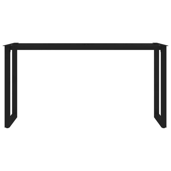 vidaXL Spisebordben O-ramme 160x70x72 cm