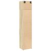 vidaXL Smalt oppbevaringsskap sonoma eik 45x42,5x225 cm konstruert tre
