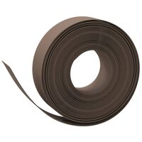 vidaXL Hagekant brun 10 m 15 cm polyetylen